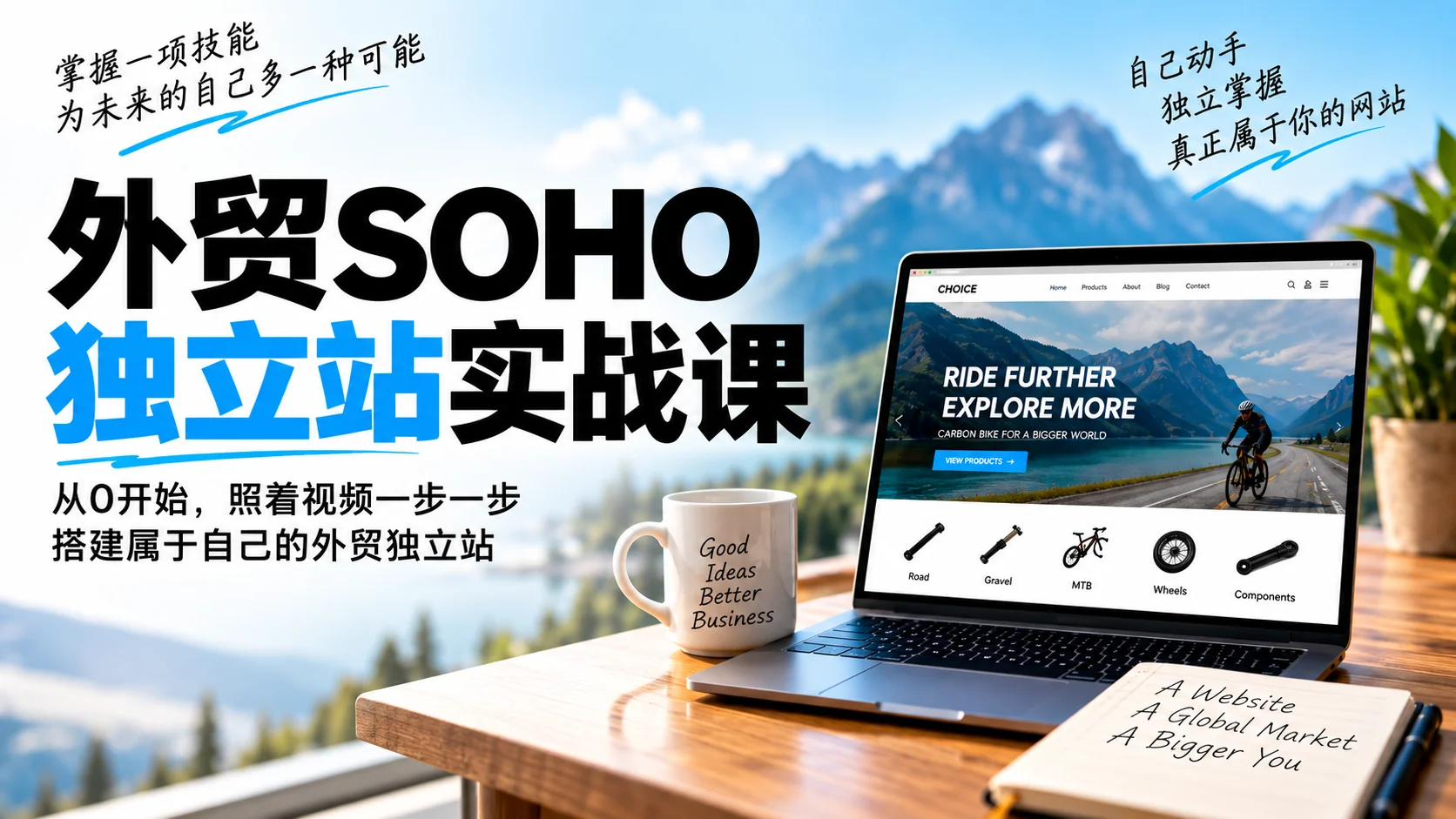 外贸SOHO独立站实战课程